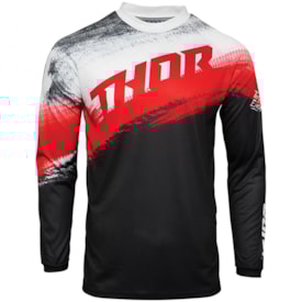 Camisa Thor Sector Vapor Vermelho Preto