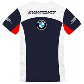 Segunda imagem do produto Camiseta Allboy Bmw Série M Performance Azul Marinho