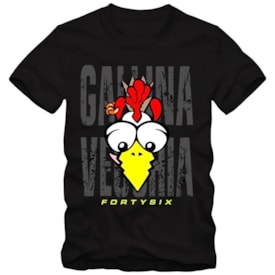Camiseta Allboy Gallina Vecchia Preto