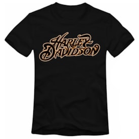 Camiseta Allboy Harley Davidson Custom Preto