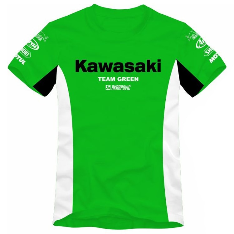 Camiseta Allboy Kawasaki Team Green Verde