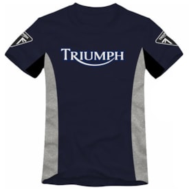 Camiseta Allboy Triumph UK Azul Marinho