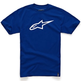 Camiseta Alpinestars Ageless Classic Azul Branco