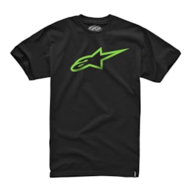Camiseta Alpinestars Ageless Classic Preto Verde