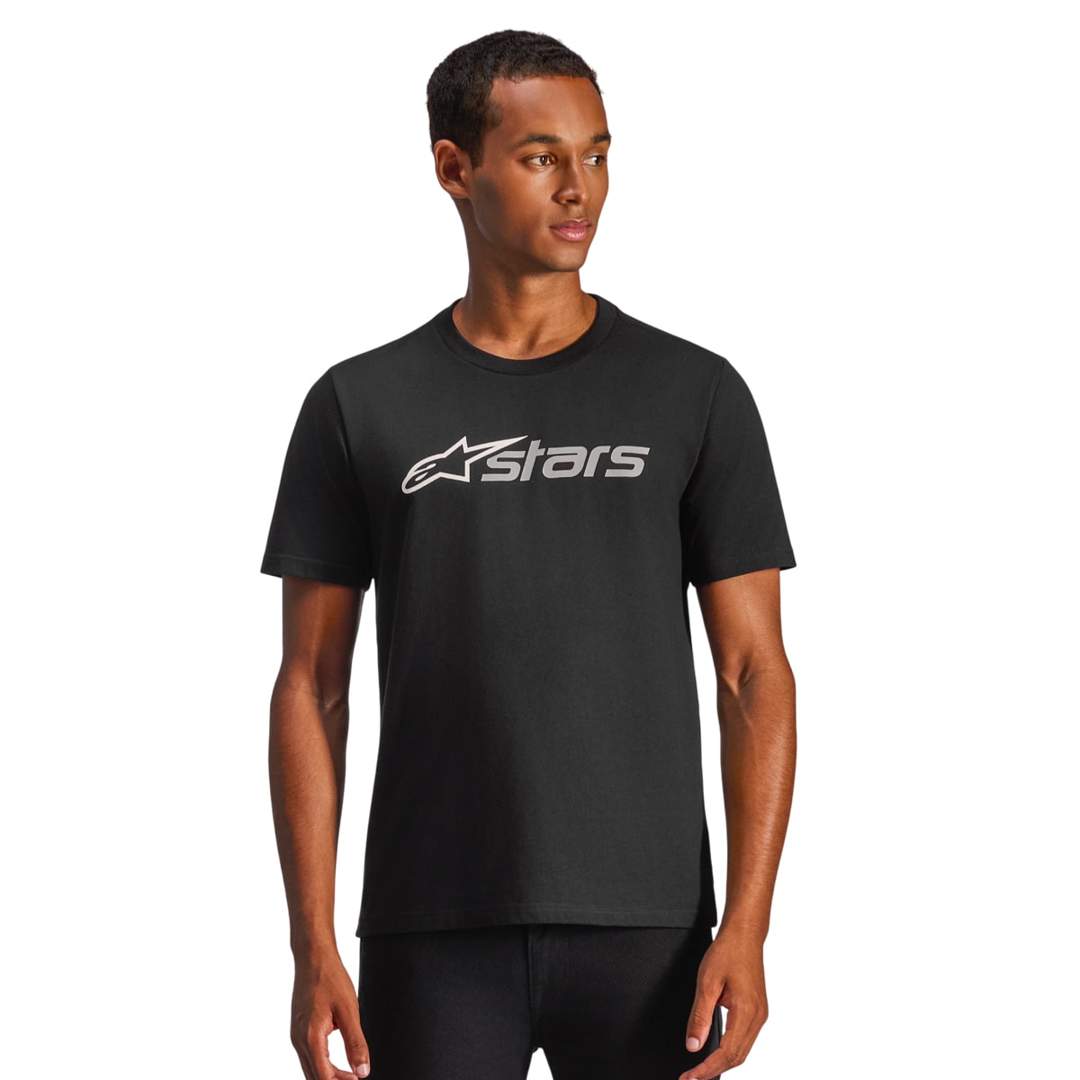 Segunda imagem do produto Camiseta Alpinestars Blaze 2.0 Preto Cinza