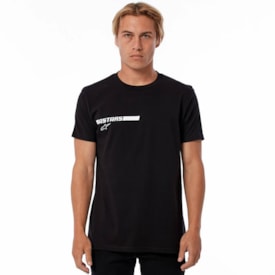 Segunda imagem do produto Camiseta Alpinestars Fastback Preto