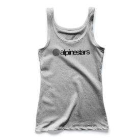 Camiseta Alpinestars Feminina Original Tank Cinza