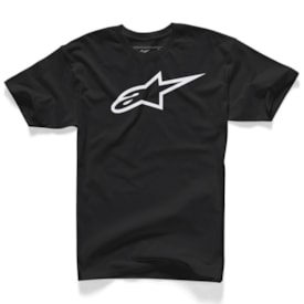 Camiseta Alpinestars Infantil Ageless Preto Branco