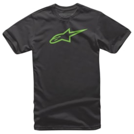 Camiseta Alpinestars Infantil Ageless Preto Verde