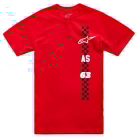 Camiseta Alpinestars Liver Vermelho