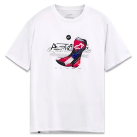 Camiseta Alpinestars R-Boot Branco