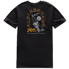 Segunda imagem do produto Camiseta Alpinestars Sparky Preto