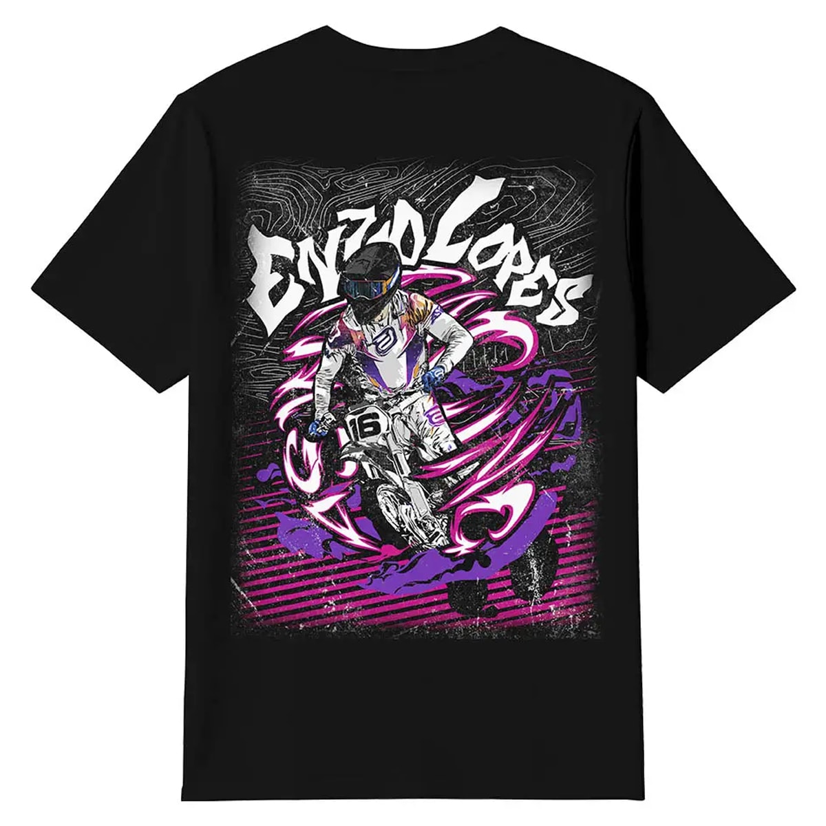 Segunda imagem do produto Camiseta Asw Legends Enzo Lopes Preto