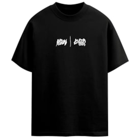 Camiseta Asw Oversized Legends Enzo Lopes Preto