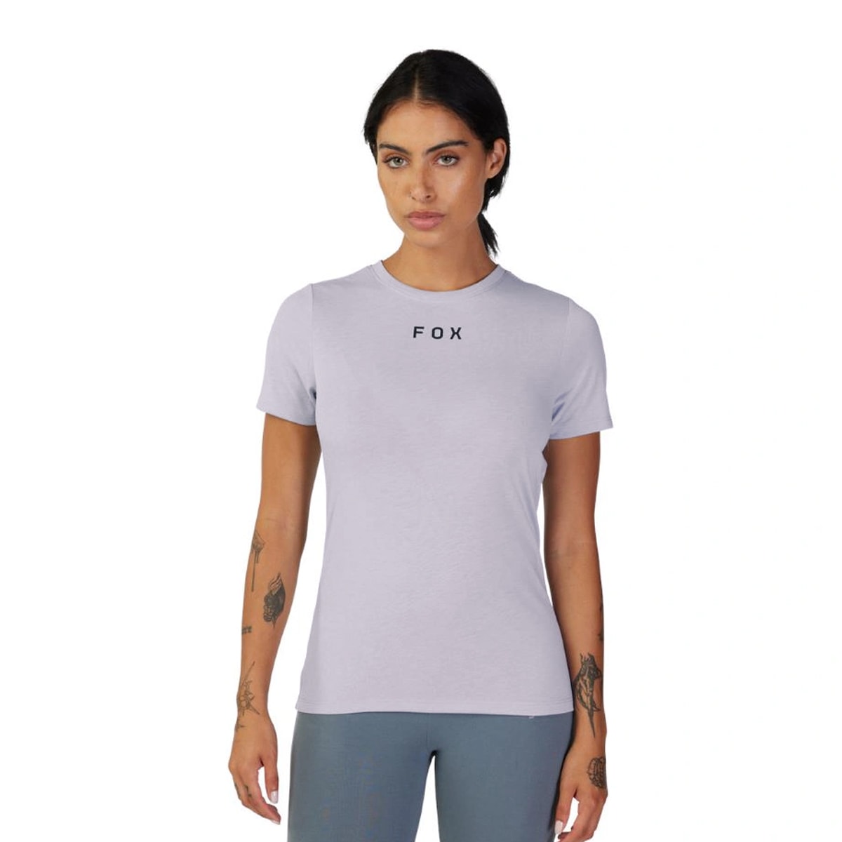 Segunda imagem do produto Camiseta Feminina Fox Magnetic Tech Lilas