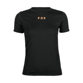 Camiseta Feminina Fox Magnetic Tech Preto