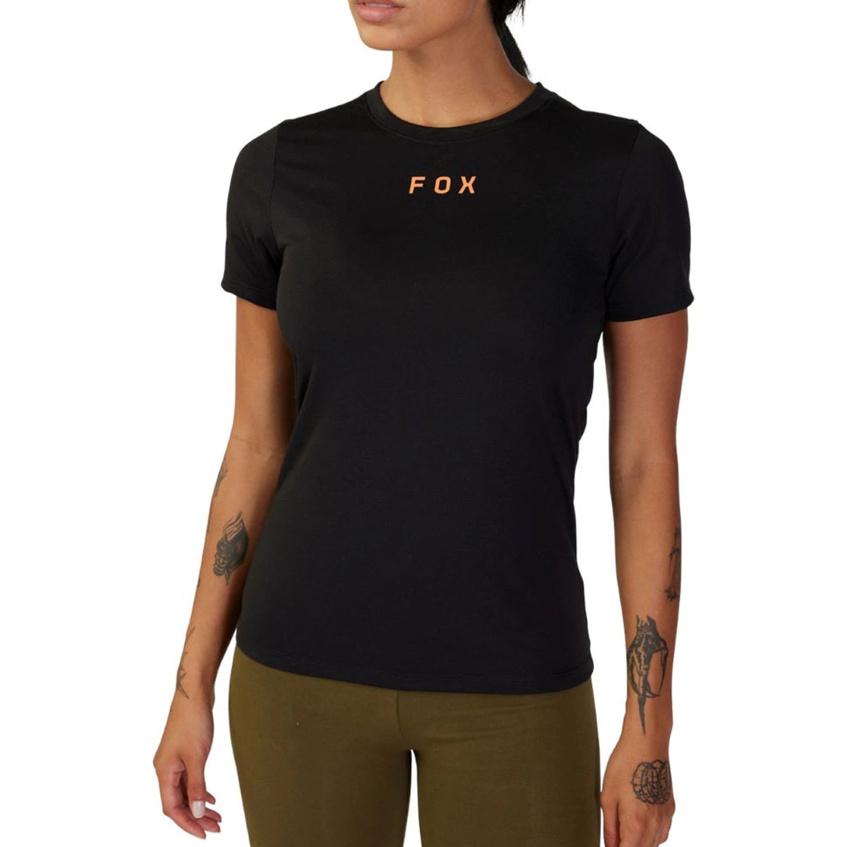 Segunda imagem do produto Camiseta Feminina Fox Magnetic Tech Preto