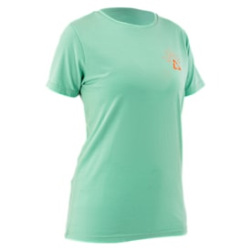 Camiseta Feminina Leatt Core Jade