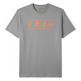 Camiseta Fox Pinnacle SS Tech Cinza