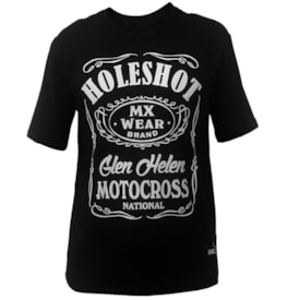 Camiseta Holeshot Glen Helen Preto