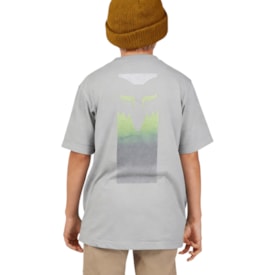 Segunda imagem do produto Camiseta Infantil Fox Flora Cinza