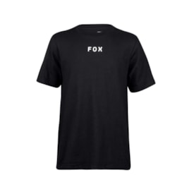Camiseta Infantil Fox Flora Preto