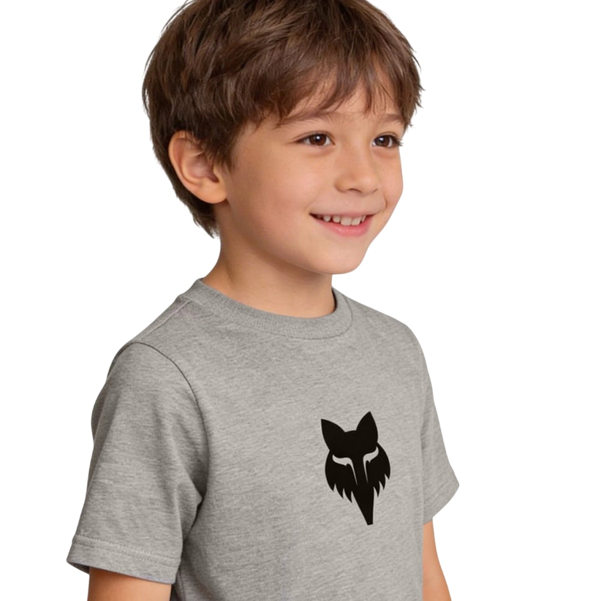 Segunda imagem do produto Camiseta Infantil Fox Legacy Cinza