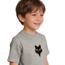 Segunda imagem do produto Camiseta Infantil Fox Legacy Cinza