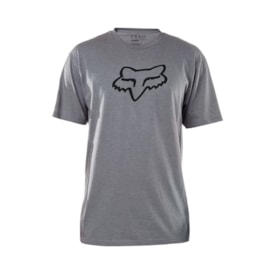 Camiseta Infantil Fox Legacy Head Ss Grafite