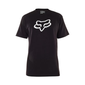 Camiseta Infantil Fox Legacy Head Ss Preto