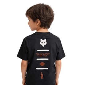 Segunda imagem do produto Camiseta Infantil Fox Magnetic Preto