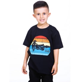 Segunda imagem do produto Camiseta Infantil Wide Sunday Preto