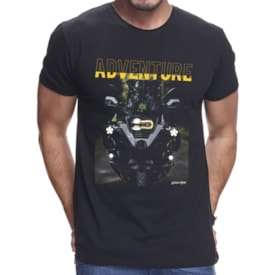 Segunda imagem do produto Camiseta Johny Libre Adventure Brasil Preto