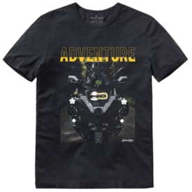 Camiseta Johny Libre Adventure Brasil Preto