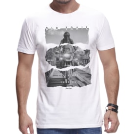 Segunda imagem do produto Camiseta Johny Libre Big Trail Soul Branco