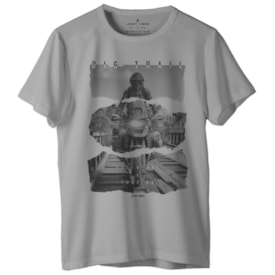 Camiseta Johny Libre Big Trail Soul Cinza