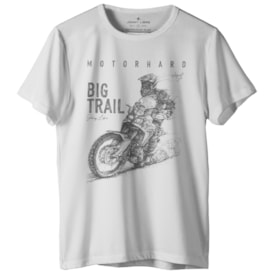 Camiseta Johny Libre Big Trail Trip Branco