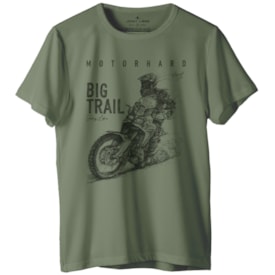 Camiseta Johny Libre Big Trail Trip Verde