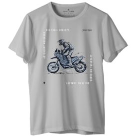 Camiseta Johny Libre Bt Concept Cinza