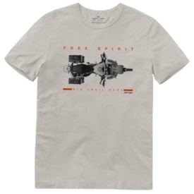 Camiseta Johny Libre Free Spirit Bege