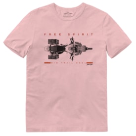 Camiseta Johny Libre Free Spirit Rosa
