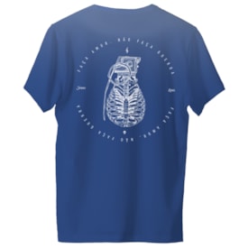 Segunda imagem do produto Camiseta Johny Libre No War Azul