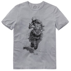 Camiseta Johny Libre Ride On Cinza