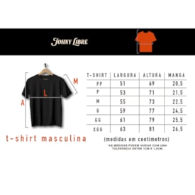 Segunda imagem do produto Camiseta Johny Libre Road Cinza