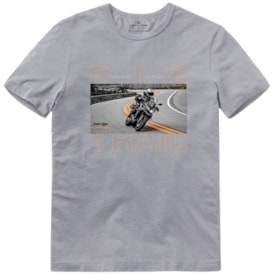Camiseta Johny Libre Road Cinza