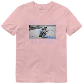 Camiseta Johny Libre Road Rosa