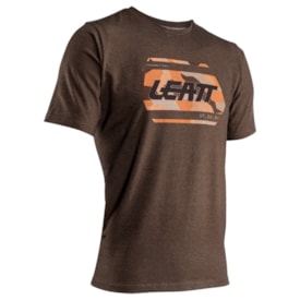 Camiseta Leatt Core Loam Trhill Marrom