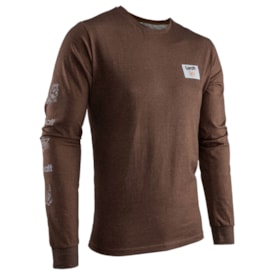 Camiseta Leatt Core Manga Longa Loam