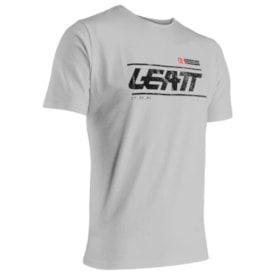 Camiseta Leatt Core Steel Cinza