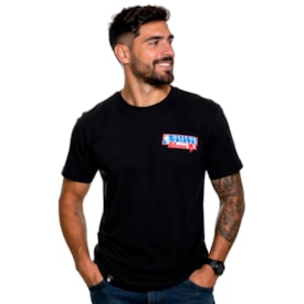 Camiseta Quebra Cava Gringa MX Motocross Preto
